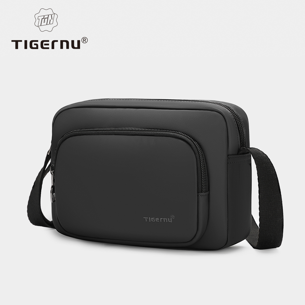Tigernu Nieuwe 0,2 kg lichtgewicht mode heren schoudertas Hoge kwaliteit waterdichte mannelijke mini-tassen Messenger Bags voor mannen voor vrouwen