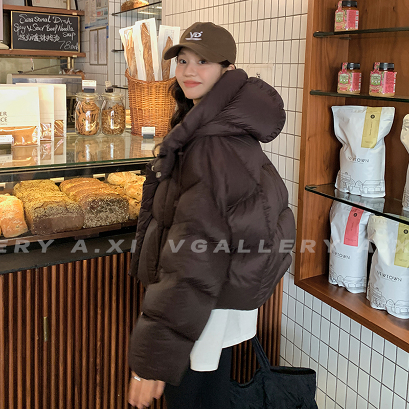 Doudoune courte à capuche pour femme, manteau d'hiver, mode coréenne, optique, parkas chaudes, blanc, canard, rose, vêtements d'extérieur, 2024
