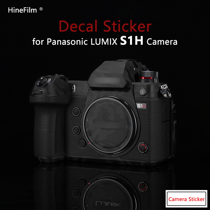 Hinefilm peau pour Lumixs S1 H caméra autocollant Film de protection pour Panasonic Lumix S1H caméra protecteur couverture décalcomanie peau