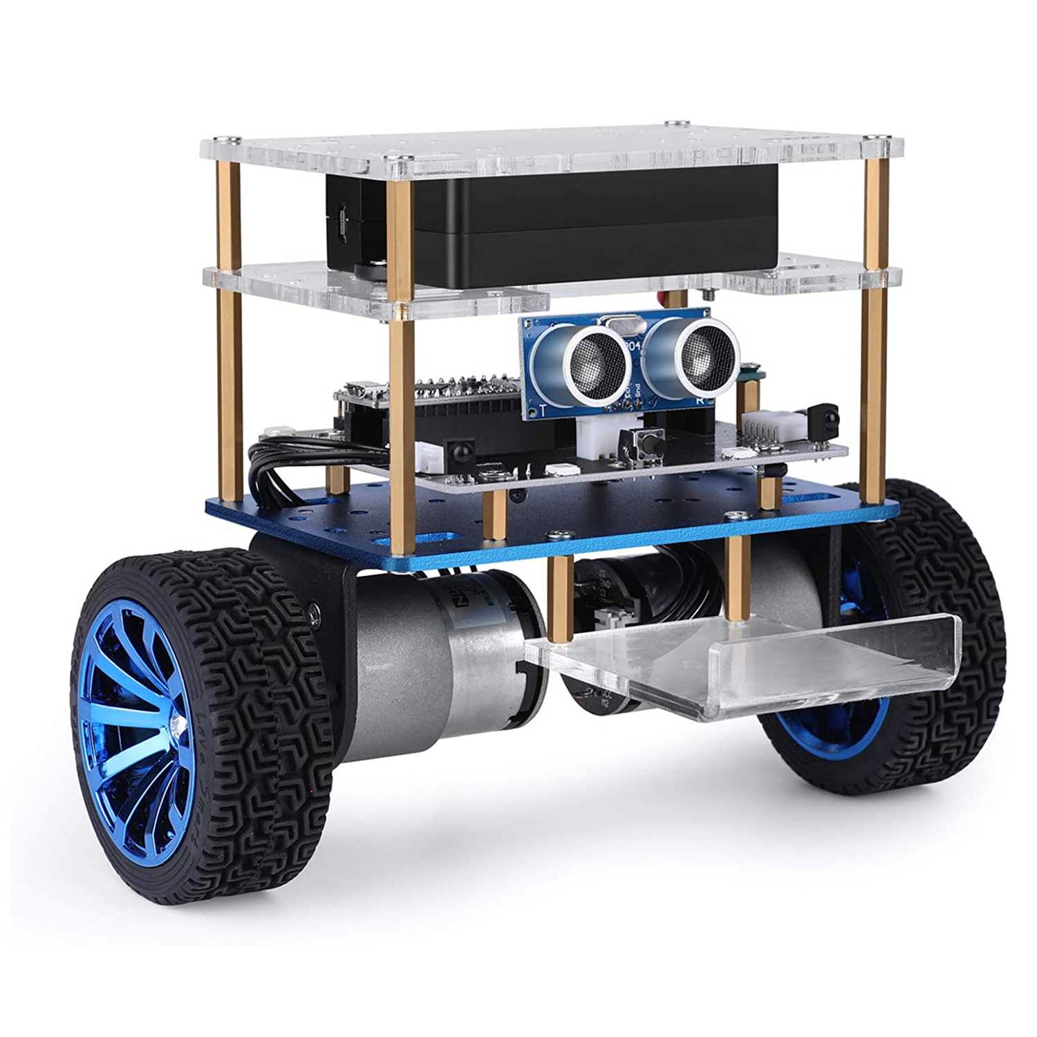 Zestaw samobalansującego się robota-kołowrotka ELEGOO do Arduino ®   Zestaw STEM Zabawki STEM dla dzieci