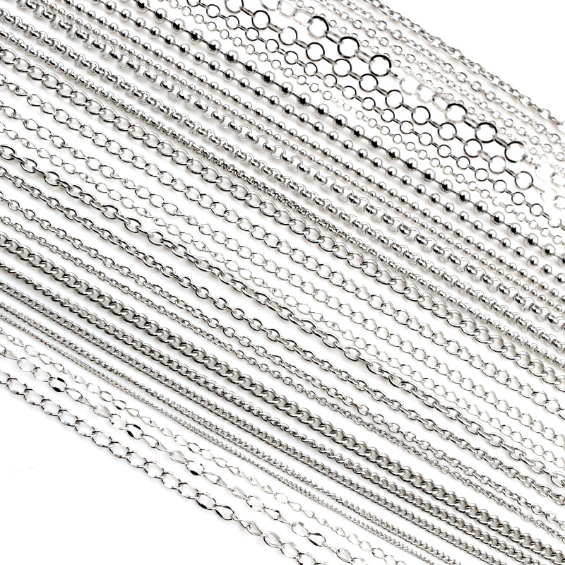 5 Mt/los Nie Verblassen Edelstahl Multi Stile Halskette Ketten Für DIY Schmuck, Die Entdeckungen Zubehör Handgemachte