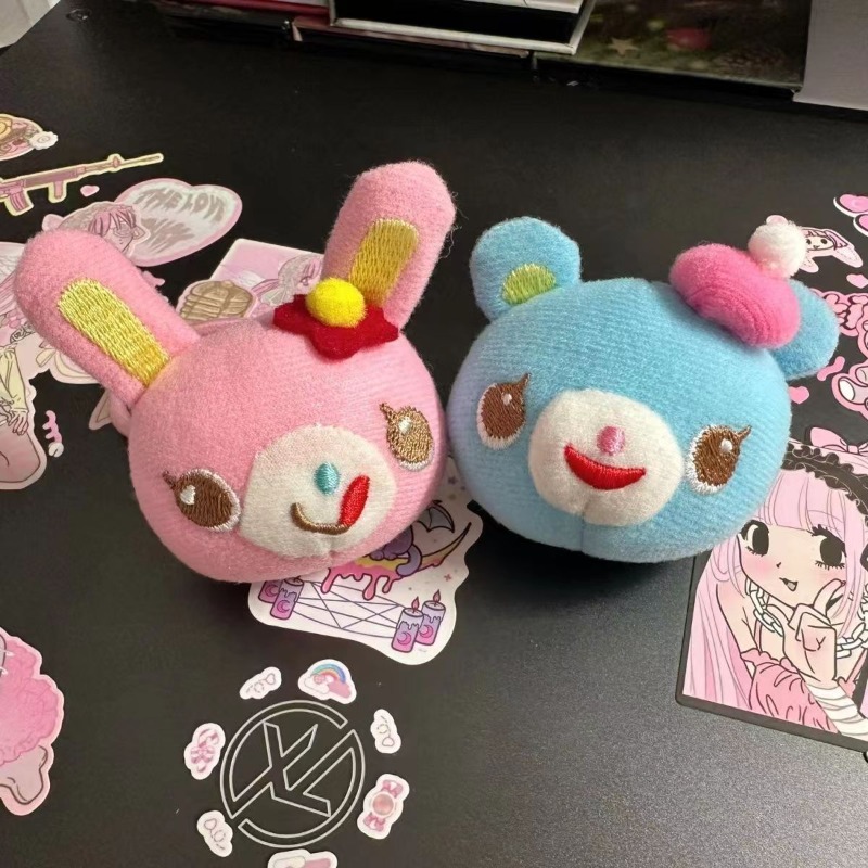 Mezzopiano หัวตุ๊กตาน่ารักผูกญี่ปุ่น Kawaii สาวหวานการ์ตูนสาวอุปกรณ์เสริมผม