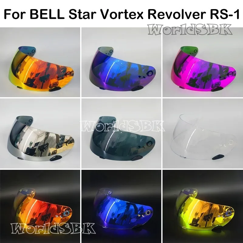 Lente de viseira de capacete de motocicleta, lente de revestimento de capacete de rosto inteiro para escudo qualificador dlx mips RS-1 RS-2