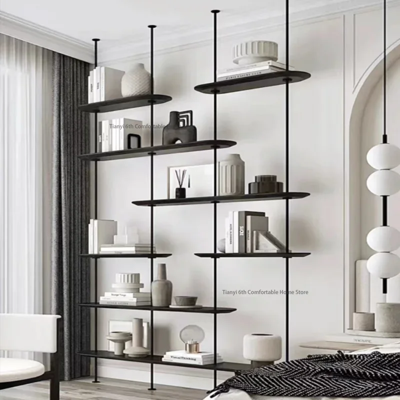 Estantería de diseño minimalista, organizador para ahorrar espacio, librerías de almacenamiento modernas, muebles para el hogar y la sala de estar, Rayonnages LLBF