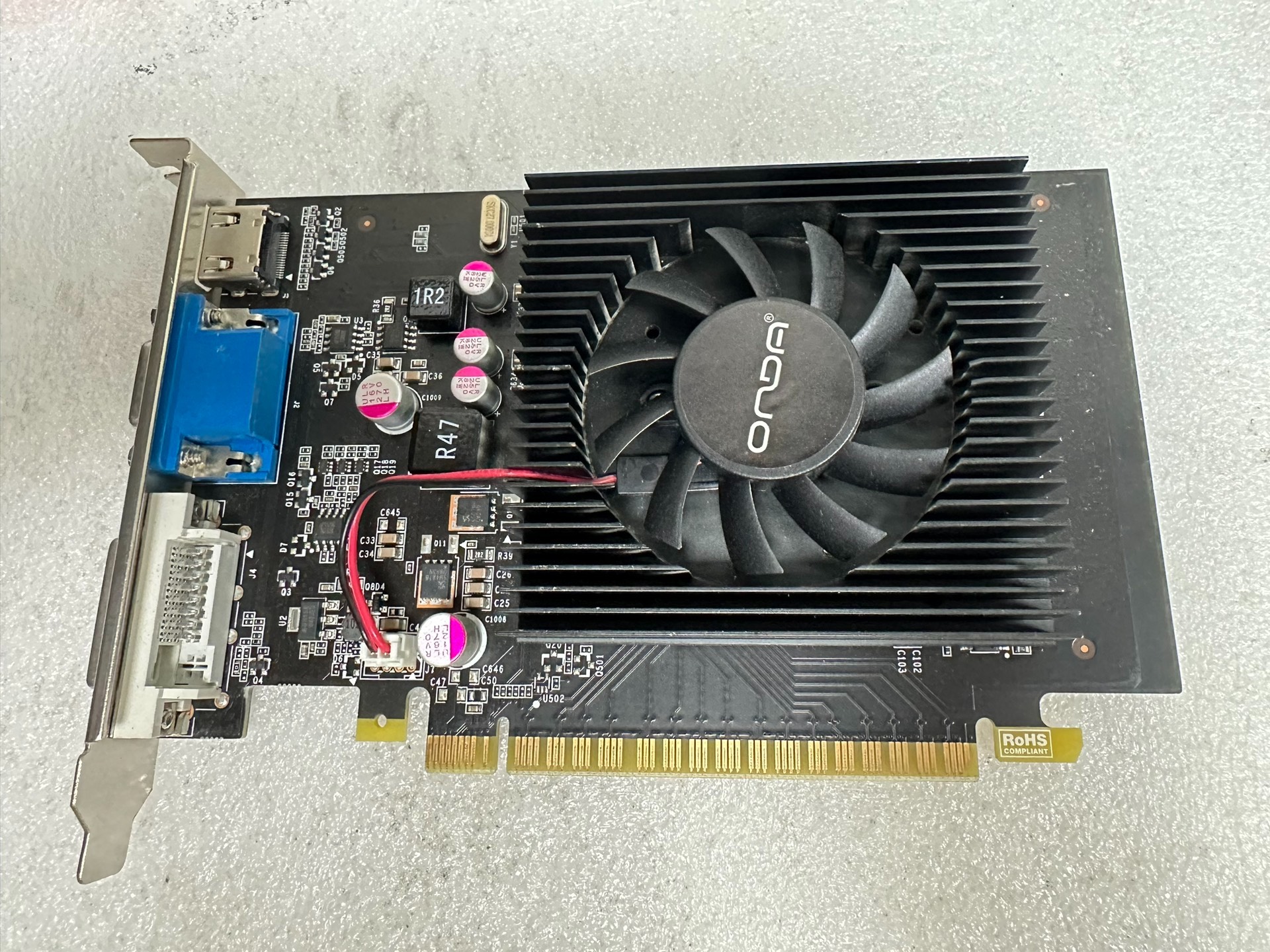 Famosa marca: tarjeta gráfica Anda GT730K modelo 4GD3, imagen real, nuevo color de segunda mano, (prueba y envío)