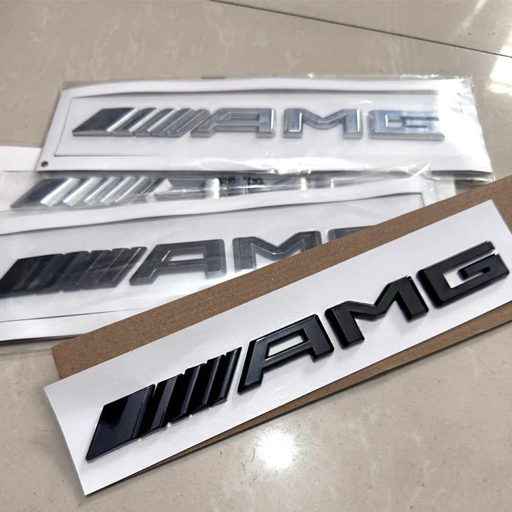 1szt 3D Emblemat tylnego bagażnika samochodowego Naklejka z literami Do Mercedes Benz AMG A B C E G CLA W211 W203 W204 W210 W124 akcesoria