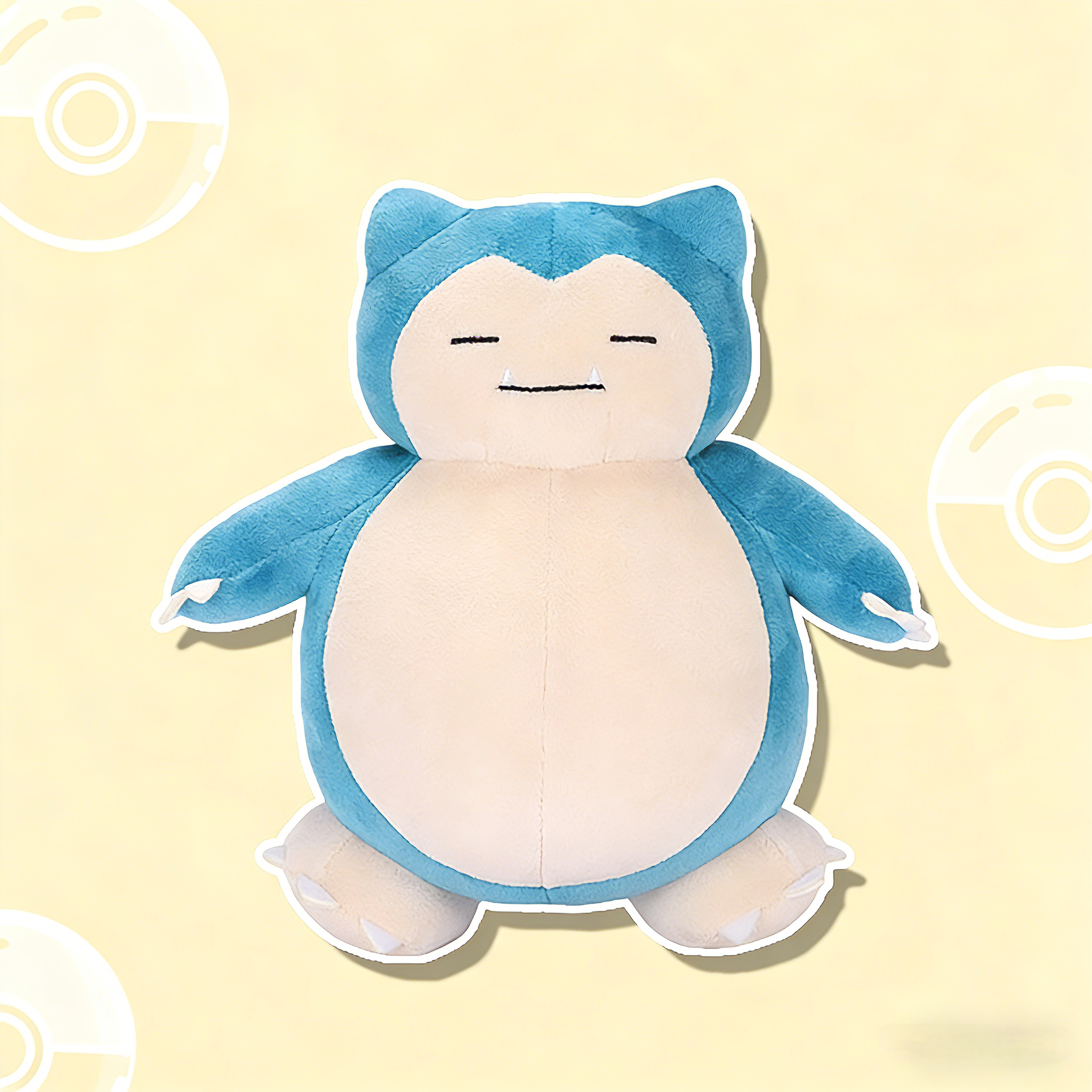 Peluche Pokemon Kawaii Snorlax, poupée en peluche de dessin animé mignon, coussin doux, cadeau d'anniversaire pour enfants garçons, décoration de la maison