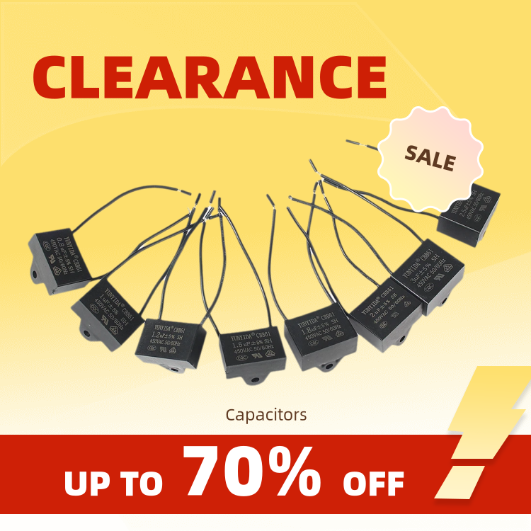Clearance_5PCS CBB61 Kondensator wentylatora 450V 0.8uF 1uF 1.2uF 1.5uF 2.0uF 3.0uF 4.0uF 4.5uF 5.0uF 6.0uF 7.0uF 8.0uF 10uF Rozruch Capa