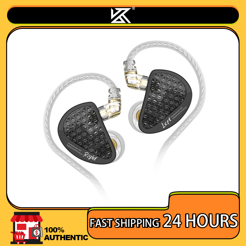 Słuchawki douszne przewodowe KZ AS16 Pro z 16BA Balanced Armature HIFI Bass Monitor, słuchawki z redukcją szumów, zestaw słuchawkowy sportowy