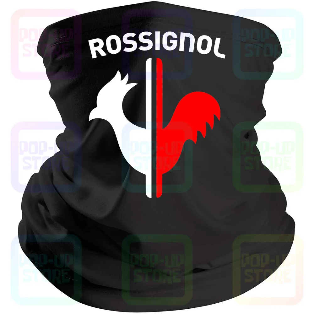 Rossignol preto bandana máscara cachecol pescoço gaiter boca capa