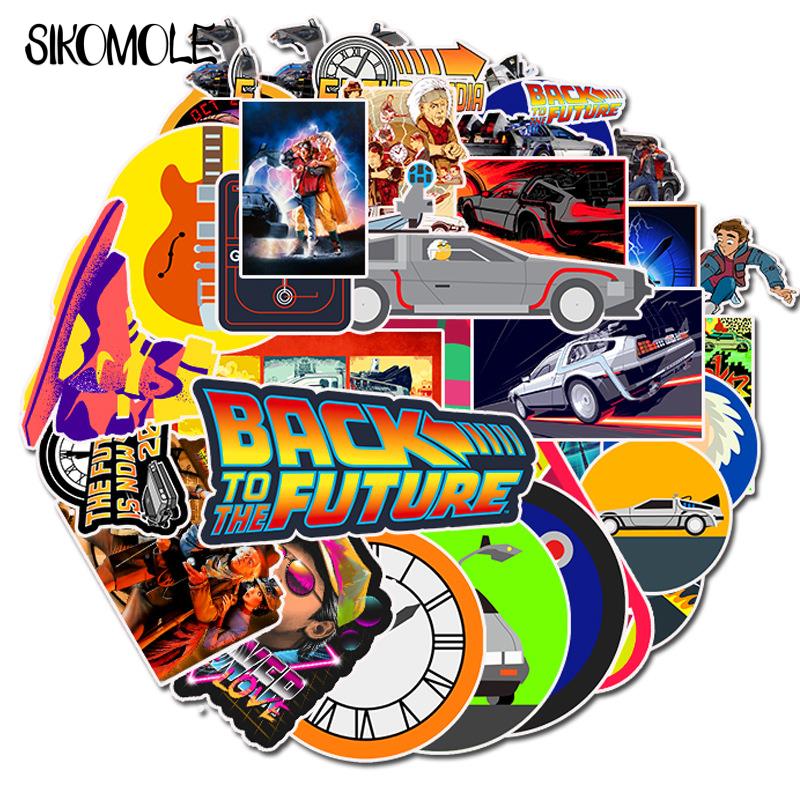 10/30/50PCS Back To The Future TV Show Graffiti Stickers DIY Toys Luggage Helmet Decal Computer Refrigerator Skateboard Trunk F5