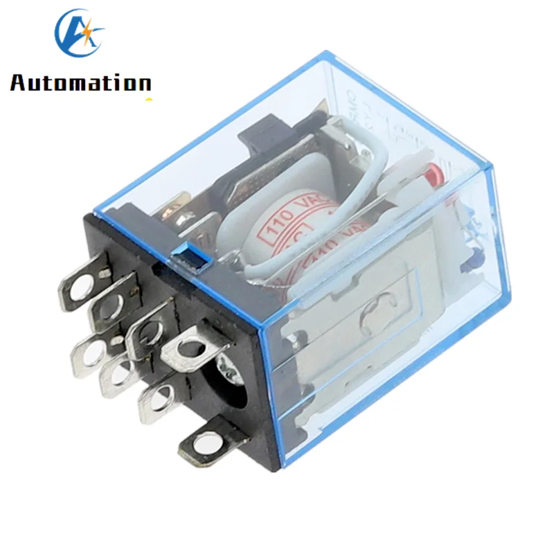 1Pcs Tujuan Umum LY2NJ HH62P Elektronik Micro Relay Elektromagnetik Lampu LED 10A 8 Pin Coil Buah DC12V 24V AC110V 220V