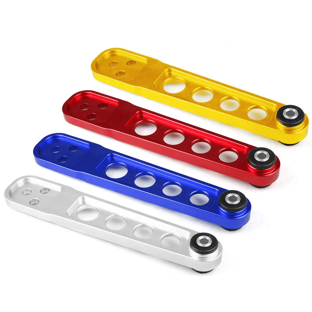 Para aluminiowych wahaczy tylnych dolnych zawieszenia Złoty Srebrny Czerwony Niebieski do Hondy Civic DX ES EP3 EM 01-05
