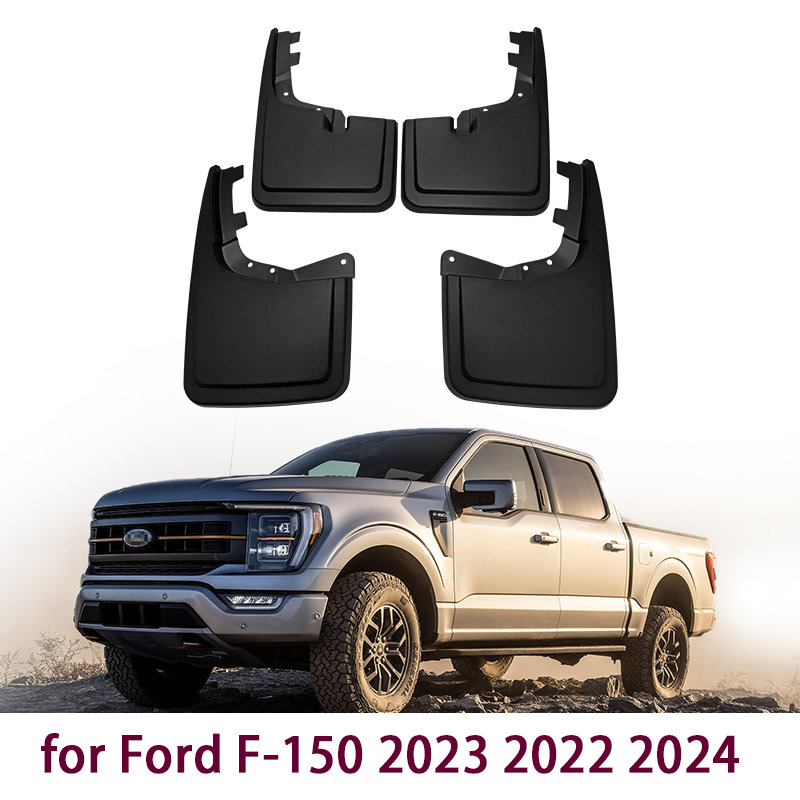 Paraspruzzi per Ford F-150 2021 2022 -2024 F150 F 150 Fulmine Paraspruzzi Parafango Parafanghi Anteriore Parafanghi Posteriori Accessori Auto