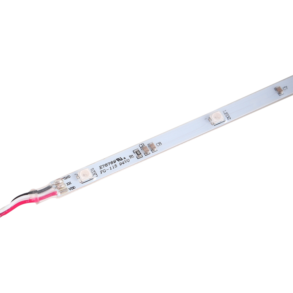 Tira de Luces LED Ambientales para Scooter, Accesorio para Scooter Eléctrico, Diseño Impermeable, Construcción en ABS, Luz Blanca para Conducción Nocturna