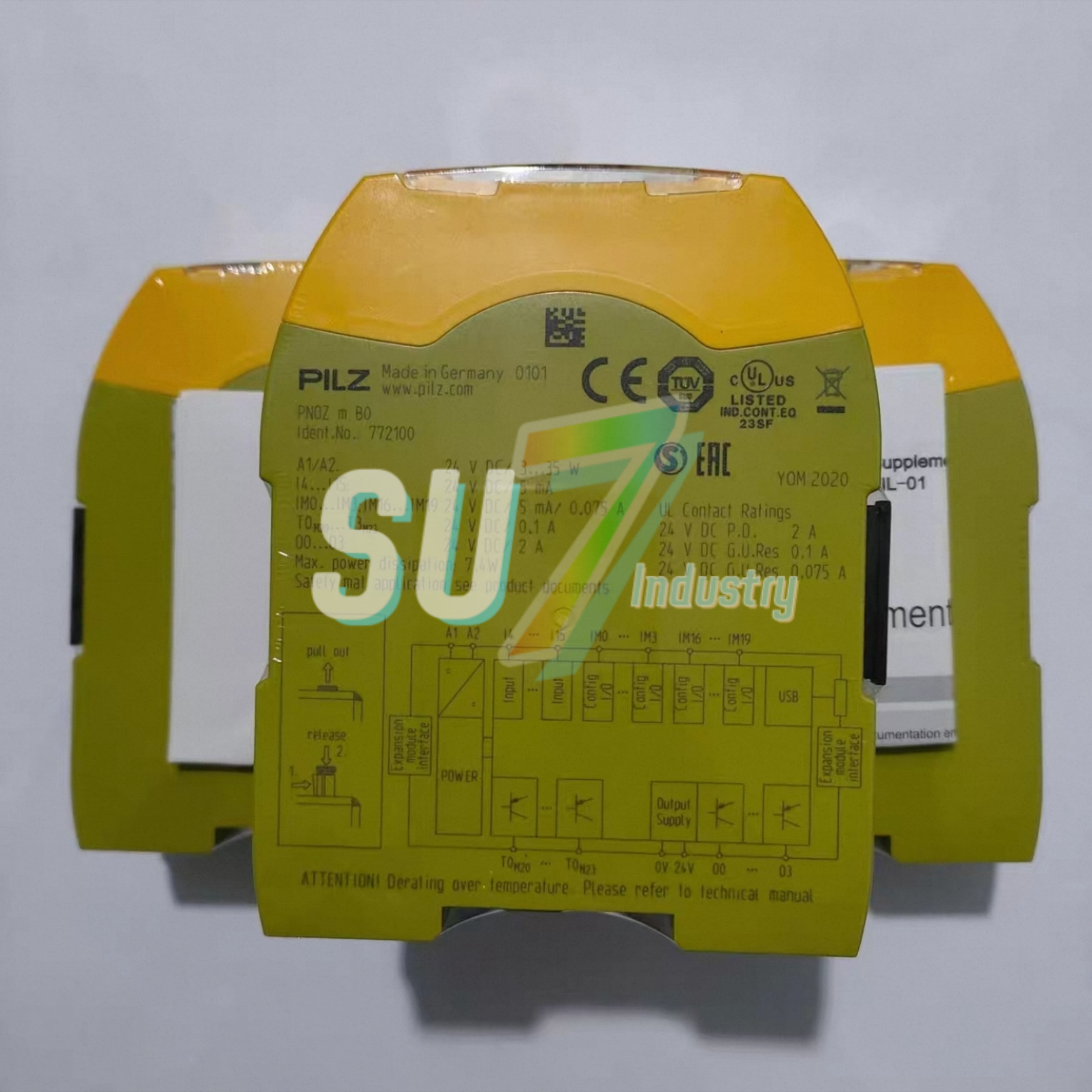 772100 PNOZ m B0 772101 PNOZ m B1 772104 PNOZ m B0.1 100%NEW Safety controller