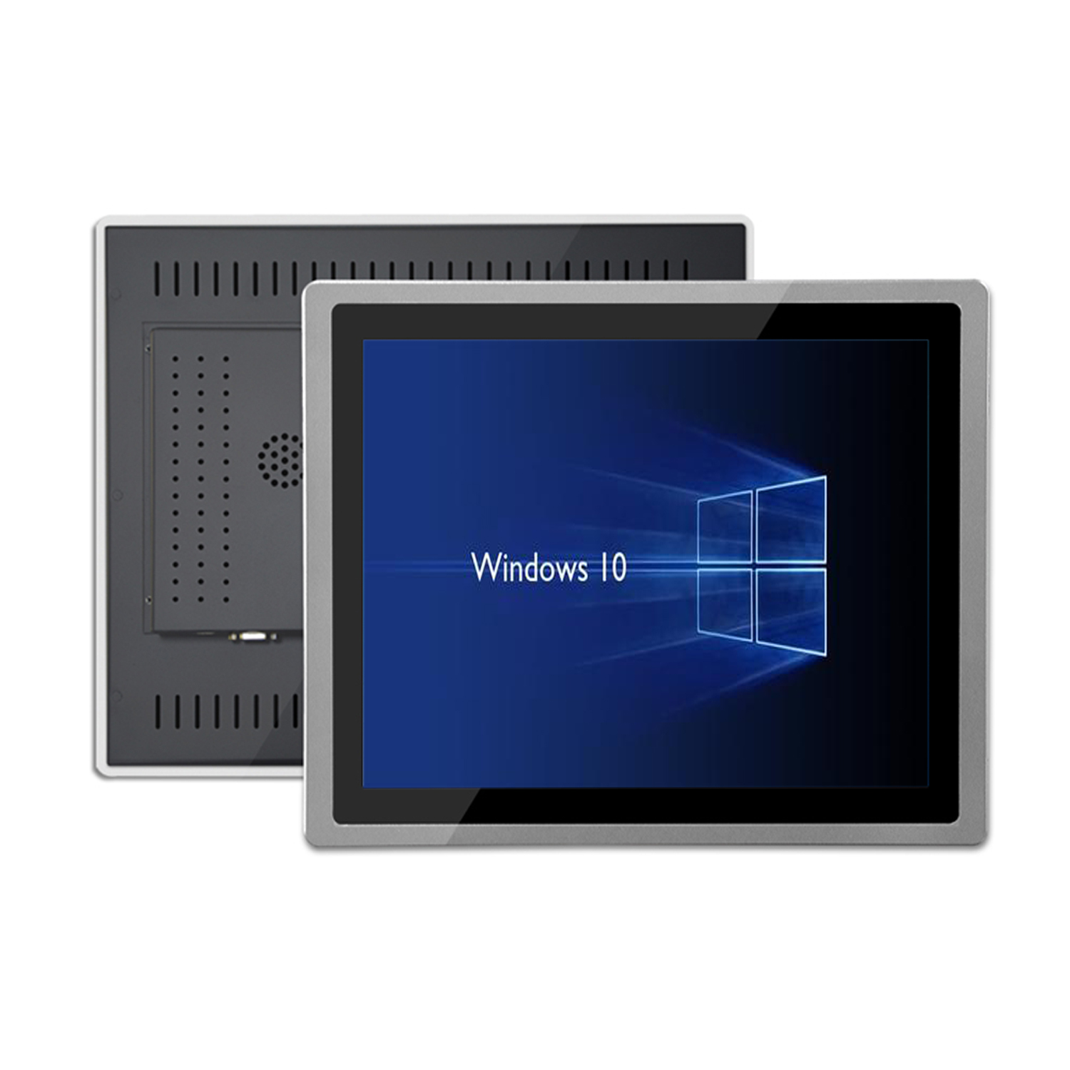 Ordenador táctil industrial todo en uno con panel de pantalla táctil capacitiva, ordenador con wifi integrado com para win10 pro, 17, 19 y 21,5 pulgadas