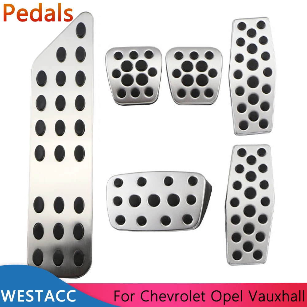 Cubierta de Pedal de freno de Gas para Pedas de coche, para Chevrolet Trax Equinox Cruze Malibu, Opel Mokka Vauxhall Astra J H GTC Insignia