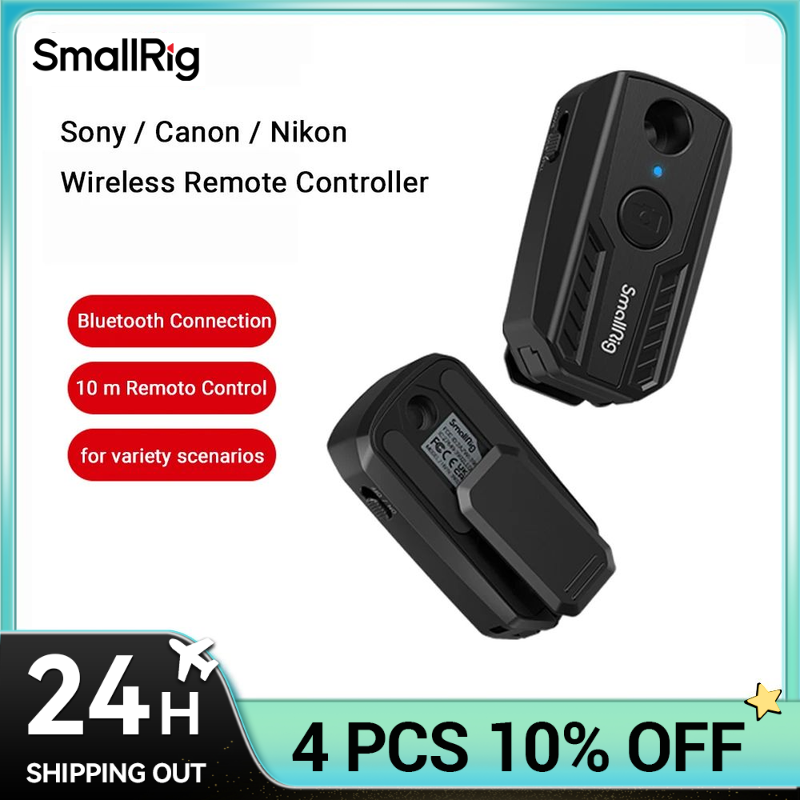 Télécommande sans fil SmallRig pour Sony / pour Canon / pour appareils photo Nikon 10 m télécommande 3902