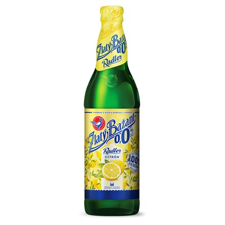 Radler citron alkoholfreies bier 500ml-zlatý bažant