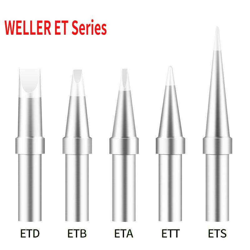 Паяльное жало Weller ET Series ETD ETB ETA, медное бессвинцовое жало для паяльной станции WES50 51, сварочный аппарат для ручек PES51 LR21