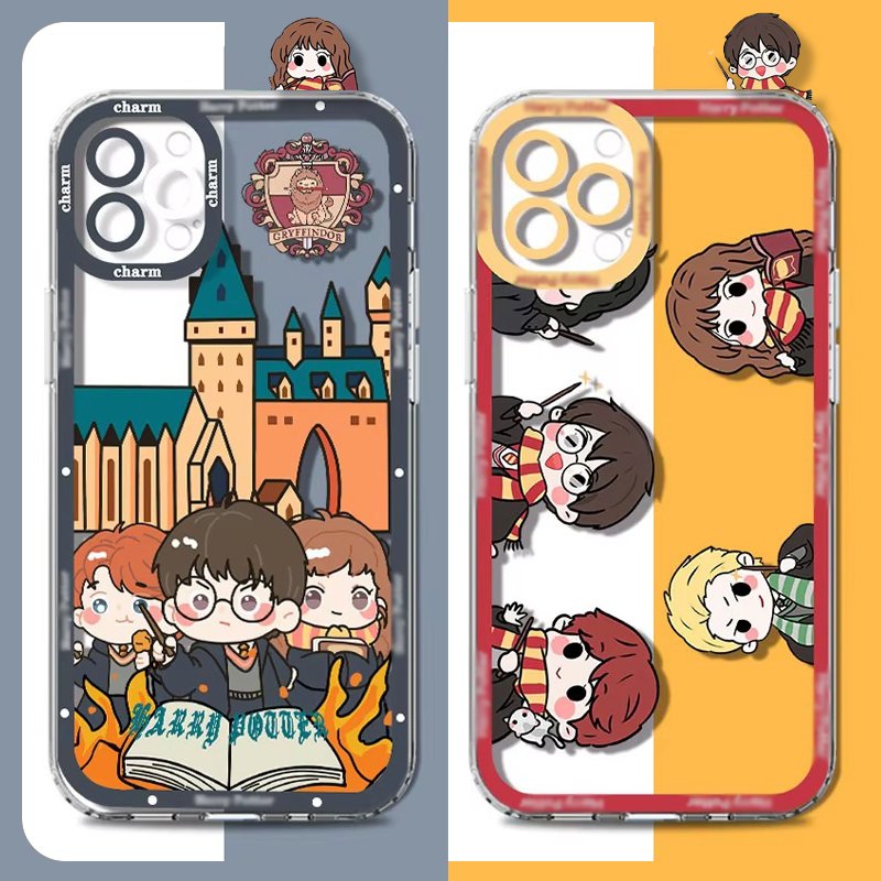 Cute Magic Potters Bacchetta Harries Custodia per Samsung Galaxy S24 S23 S22 Ultra S21 S20 FE Nota 20 10 Plus A15 A25 A35 A55 Cover morbida