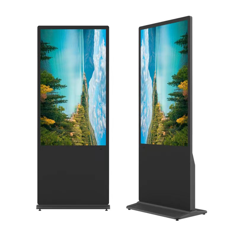 Kiosco Publicitario Vertical - Pantalla Táctil Opcional, Animación LED 4K, Soporte CMS SDK Integrado, para Elevadores, Interiores, Comercios y Aeropuertos