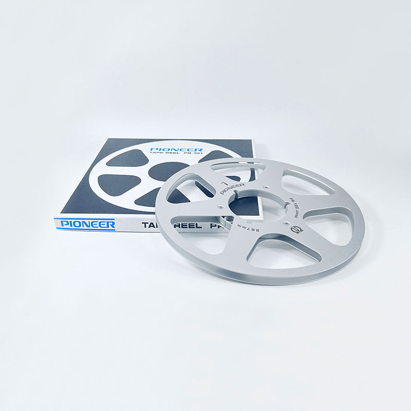 Nouveau bobine de bande métallique Audio analogique 10,5 "X 1⁄4"-NAB HUB bobine ouverte bobine de prise Audio en aluminium par Pioneer