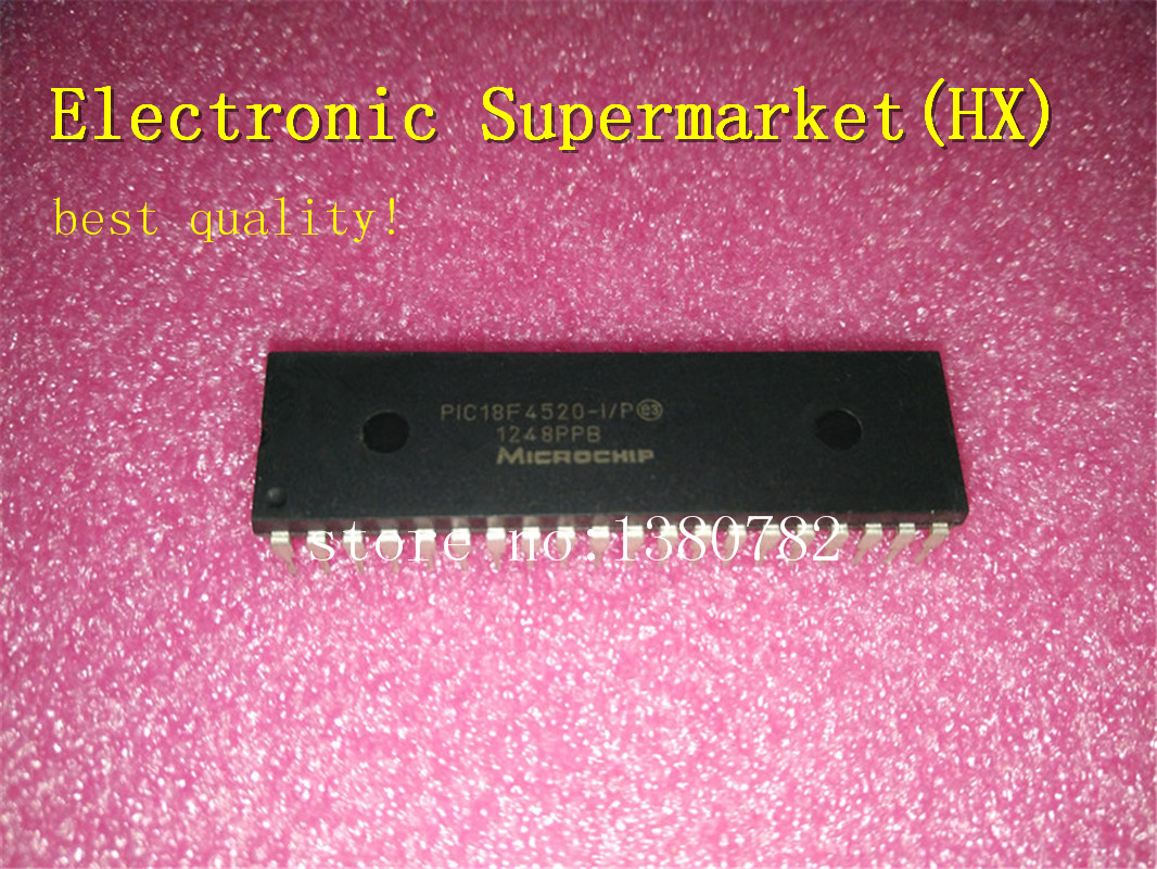 Free Shipping PIC18F4520-I/P 18F4520-I/P 18F4520 DIP-40 New Original IC