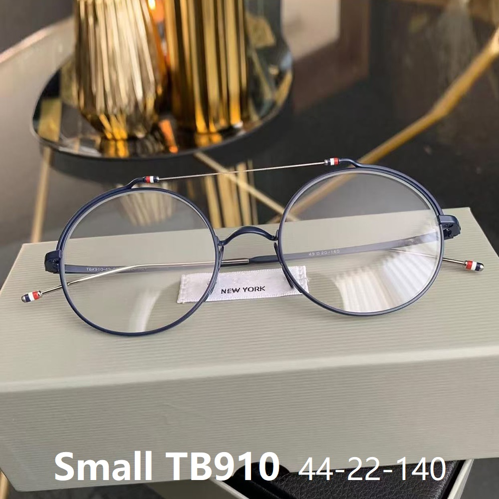 Mode New York Marke Kleine Runde Brille Rahmen Titan Legierung Brillen Männer Frauen Brillen Brillen USA Stil TBX910 Wenig