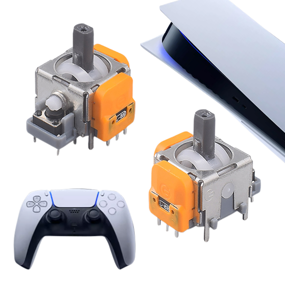 2 Stuks Game Controller Joystick Module Joystick Sensor Vervanging Duimsticks Joystick Rocker Module Voor Schakelaar Pro/PS4/PS5/Xbox