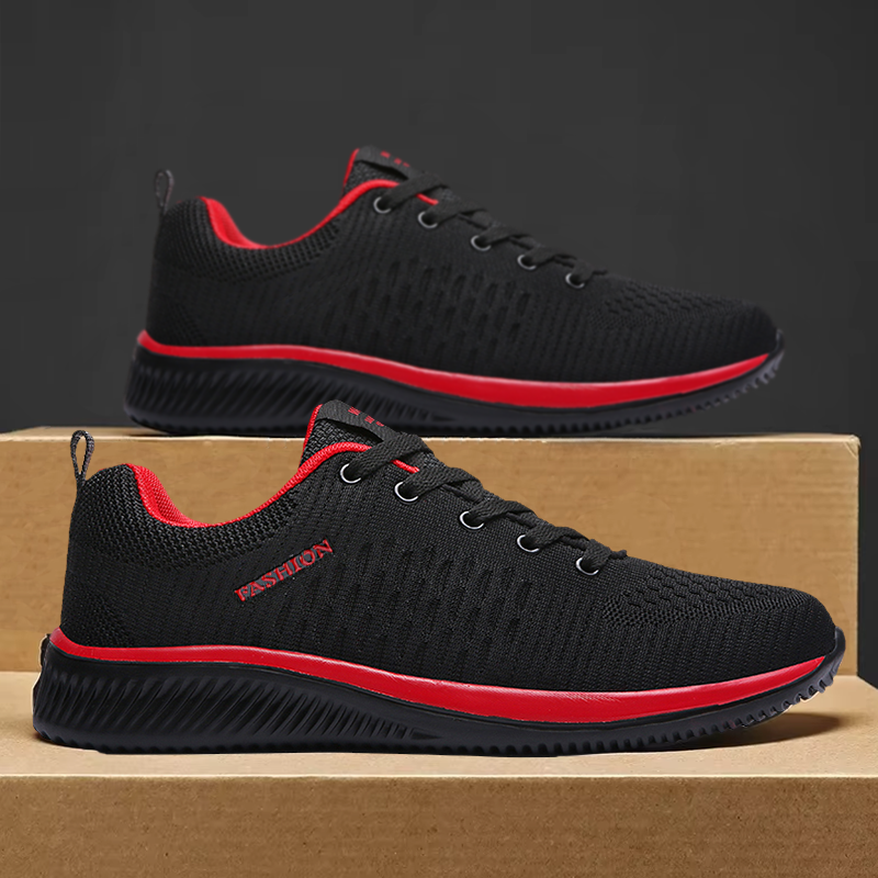 Mannen Hardlopen Wandelen Gebreide Schoen Casual Sneakers Ademend Sport Hardlopen Atletische Gym Lichtgewicht Outdoor Vrouwen Schoenen Maat 38-48