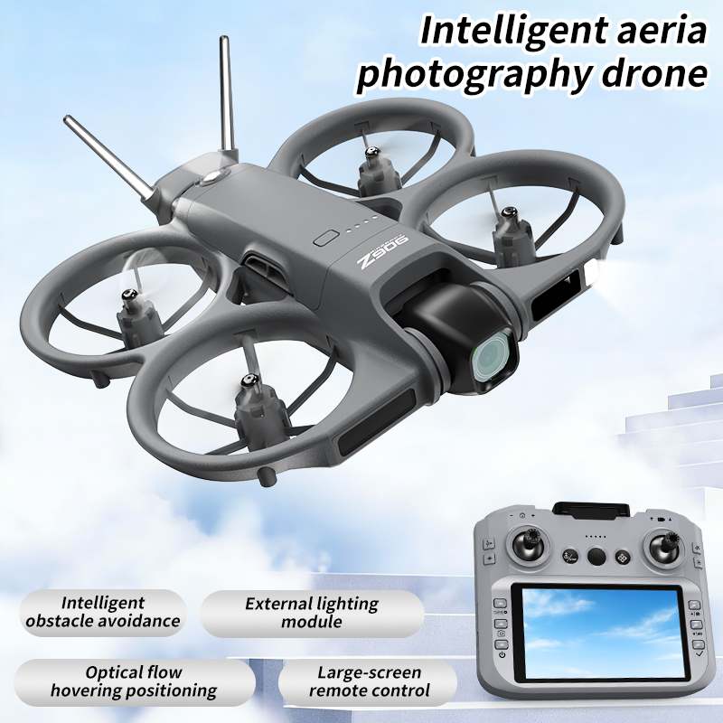 Z906 Drone 4K HD Dubbele Camera GPS WiFi FPV Optische Flow Opvouwbare Obstakelvermijdende RC Quadcopter