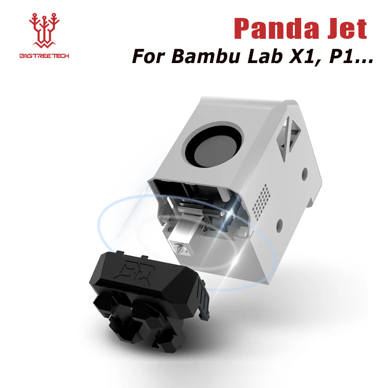 BIGTREETECH Panda Jet Nylon Lüfterkanal für Bambulab P1 X1 Serie DIY 3D-Druckerteile