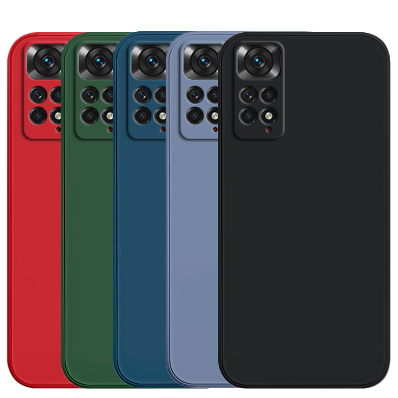 Xiaomi Redmi 注 11s ケース Xiaomi Redmi 注 11s 10 11 12 13 プロプラス 5 グラムカバー耐衝撃液体シリコーン電話カバー
