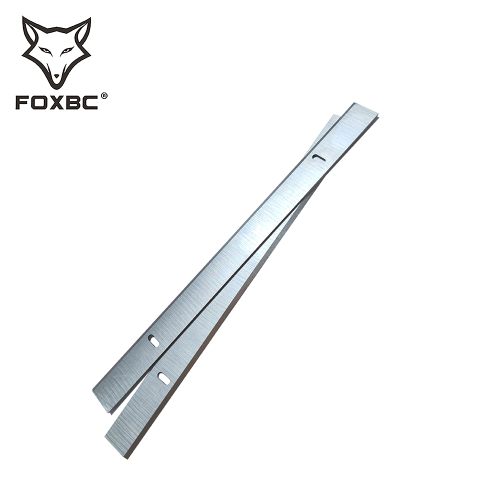 FOXBC-cuchillas de cepilladora HSS de 210mm para Einhell TC-SP, piezas de herramientas de carpintería, cuchillo de 8 pulgadas, 204x16,5x1,5mm, 2 uds.