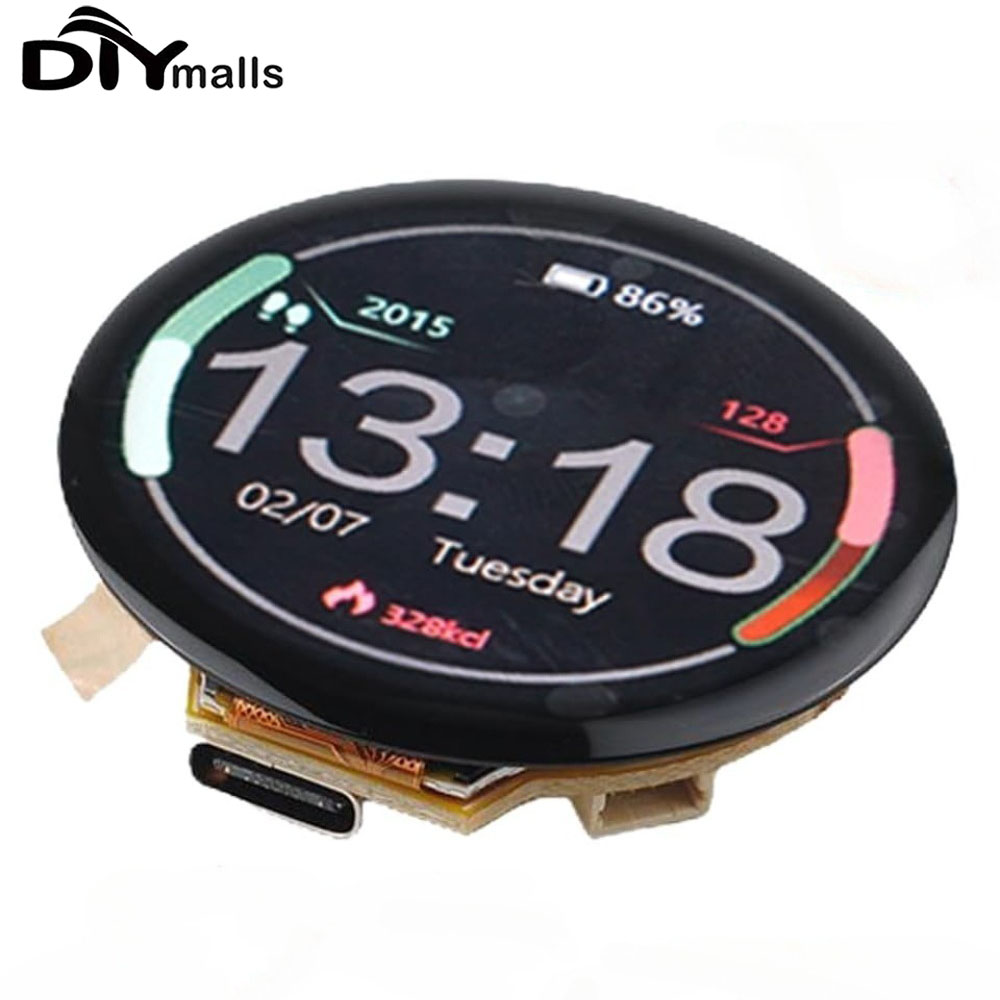 1.28 pouces ESP32 ESP32-C3 IPS affichage rond ESP32-2424S012 écran tactile capacitif 240x240 TFT LCD Module GC9A01 écran tactile