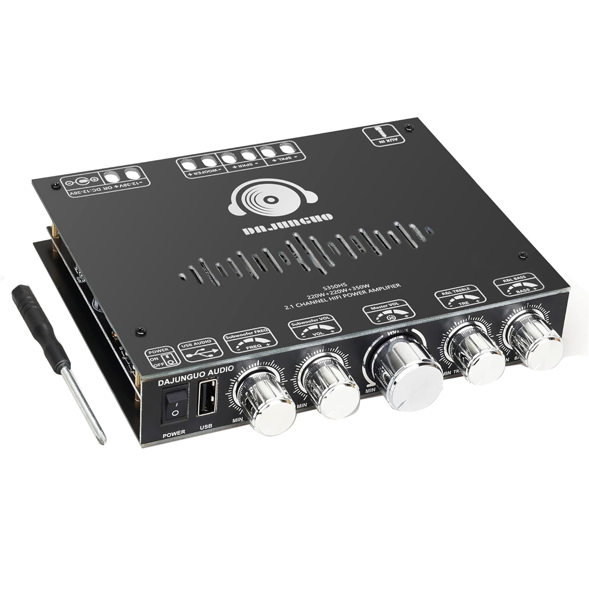 Dajunguo s350hs tpa3251 Bluetooth-Leistungs verstärker platine mit Subwoofer 5.1-Kanal 2,1 wx2 350w, Audio-Leistungs verstärker modul