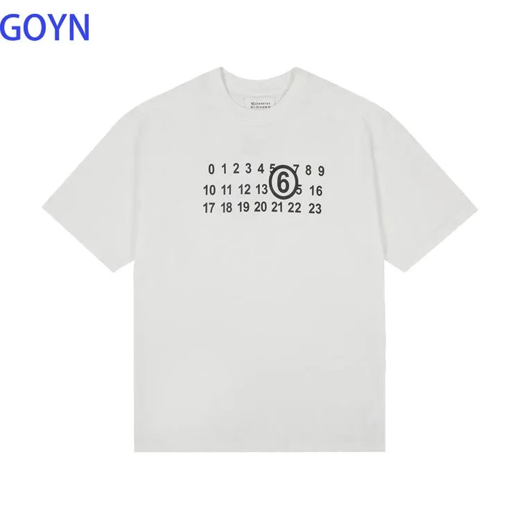 Camiseta Gráfica Minimalista para Homens e Mulheres, Branca Sólida, Algodão, Corte Solto, Gola Redonda, Básica para o Dia a Dia, Manga Curta com Estampa Circle 6