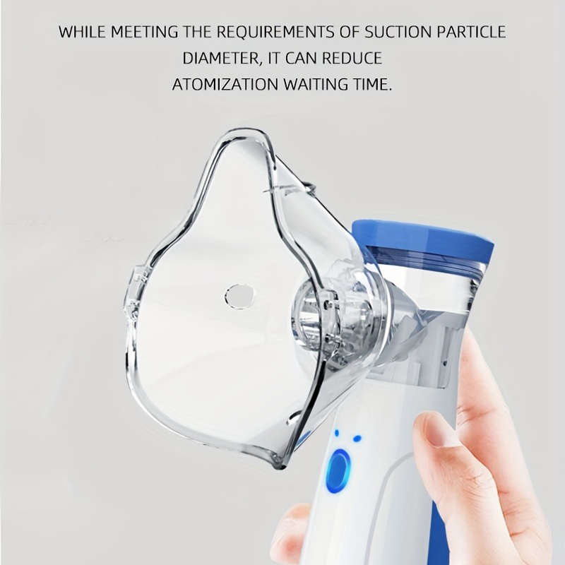 Nebulizador médico de malla silenciosa, Mini humidificador, inhalador para Asma, atomizador portátil para niños y adultos, cuidado de la salud en el hogar para respirar al bebé