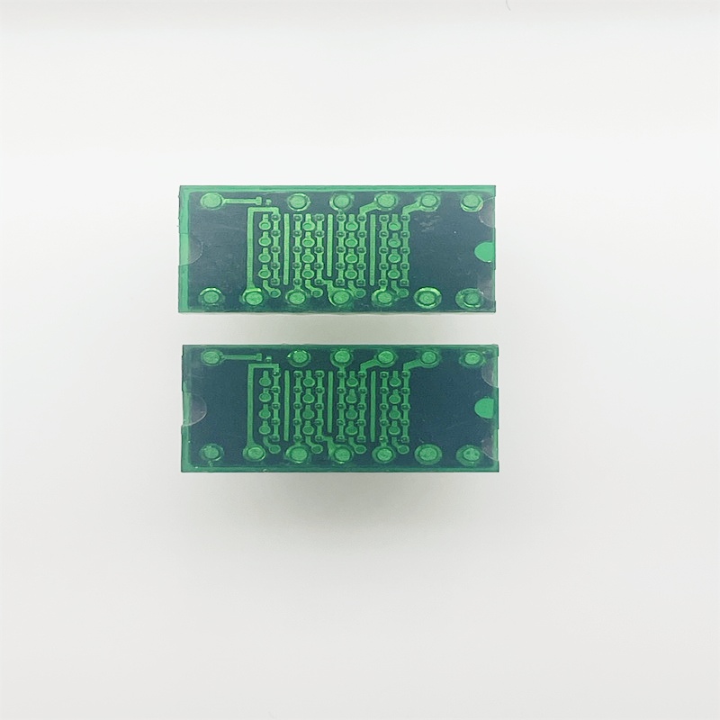 2 шт./телефон, 5x7 точечная матрица, 0,3 дюйма, зеленый дисплей может заменить телефон
