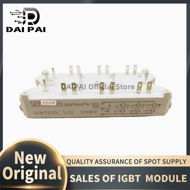 Technologie IGBT, SKM75GD123D