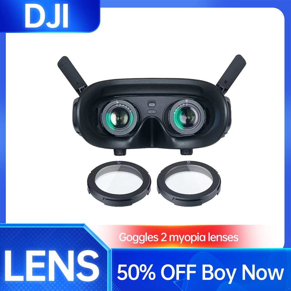 Aksesori kacamata Resep untuk DJI Google 2 untuk astigmatisma dan kustomisasi lensa miopia
