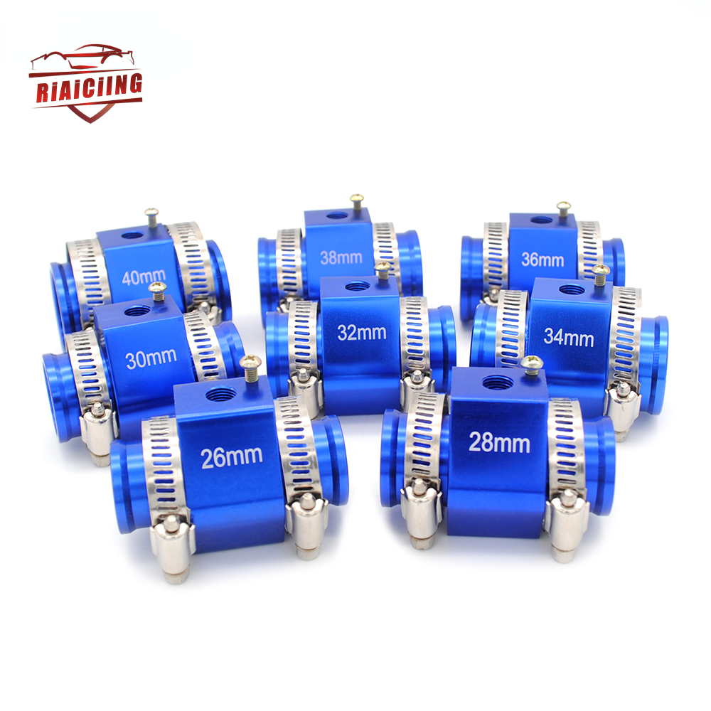 Medidor de temperatura del agua temperatura del radiador Sensor de tubo de junta de temperatura del agua 40mm 38mm 36mm 34mm 32mm 30mm 28mm 26mm adaptador de manguera