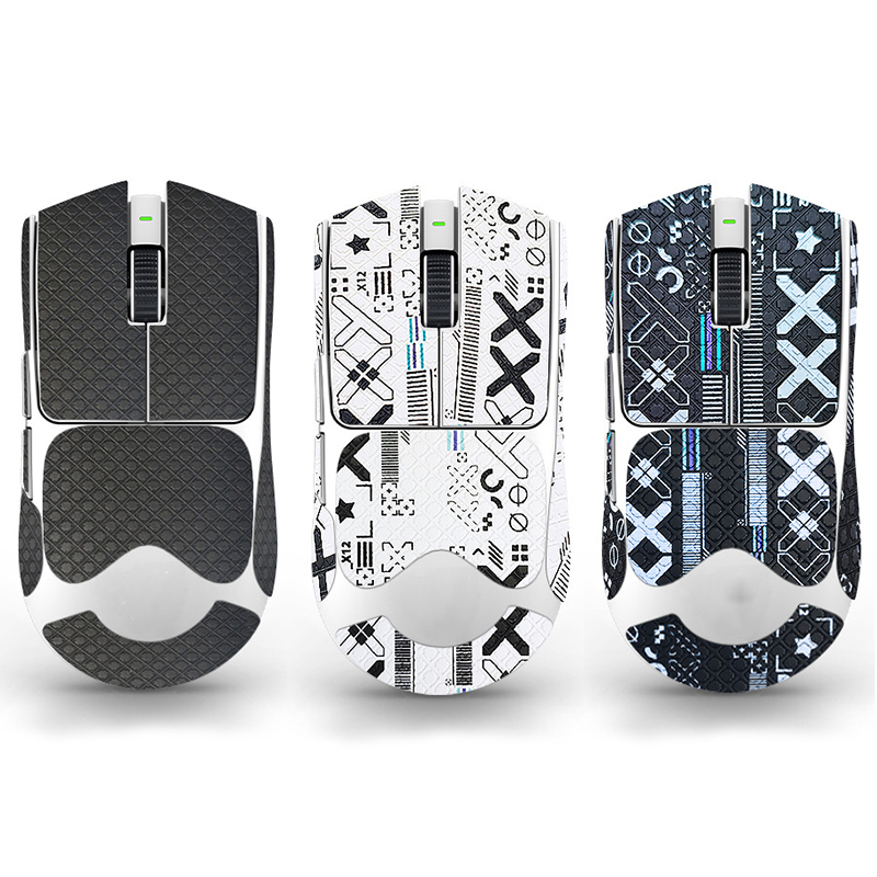 Bande adhésive antidérapante pour souris, autocollant fait à la main, anti-transpiration, pour Razer Viper V3 pro/ Viper V4 Pro, autocollant antidérapant pour souris