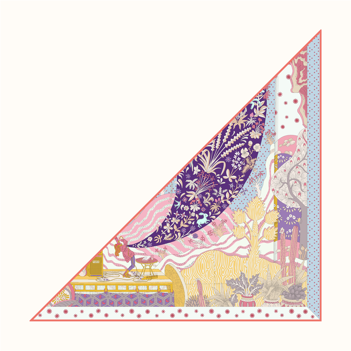 Merk Driehoek Sjaal Vrouw Nieuwe Stem Van De Tijd Twill Zijden Sjaals Luxe Bandana Hoofdband Hijab Foulard Halsdoek Sjaal