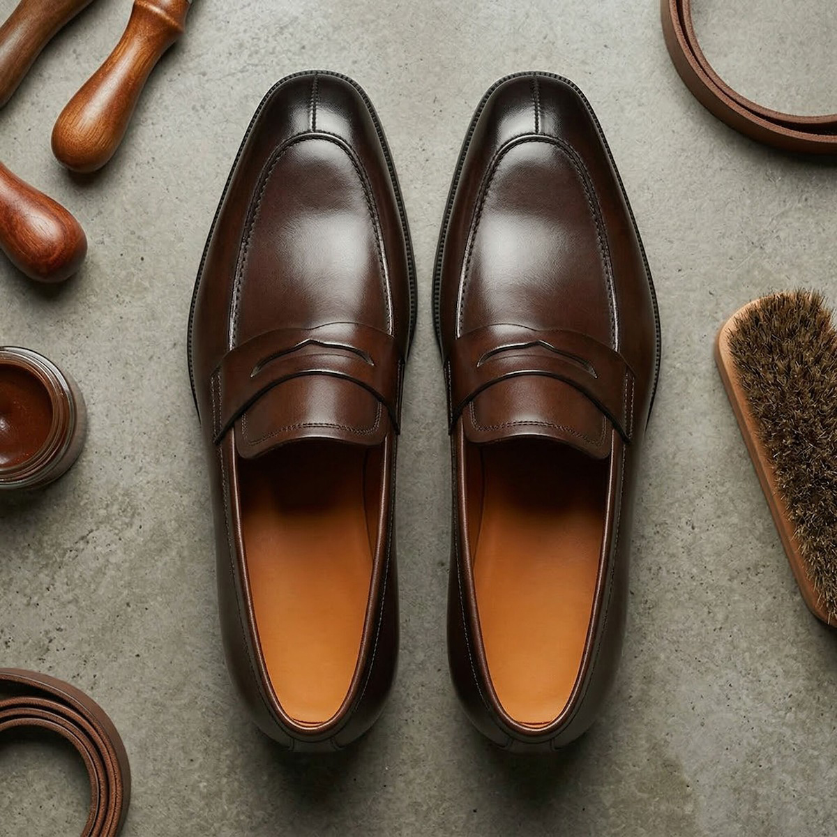 Scarpe Casual da Uomo in Pelle di Vitello, Materiali Impermeabilizzanti, Scarpe Formali Oxford per Uomo