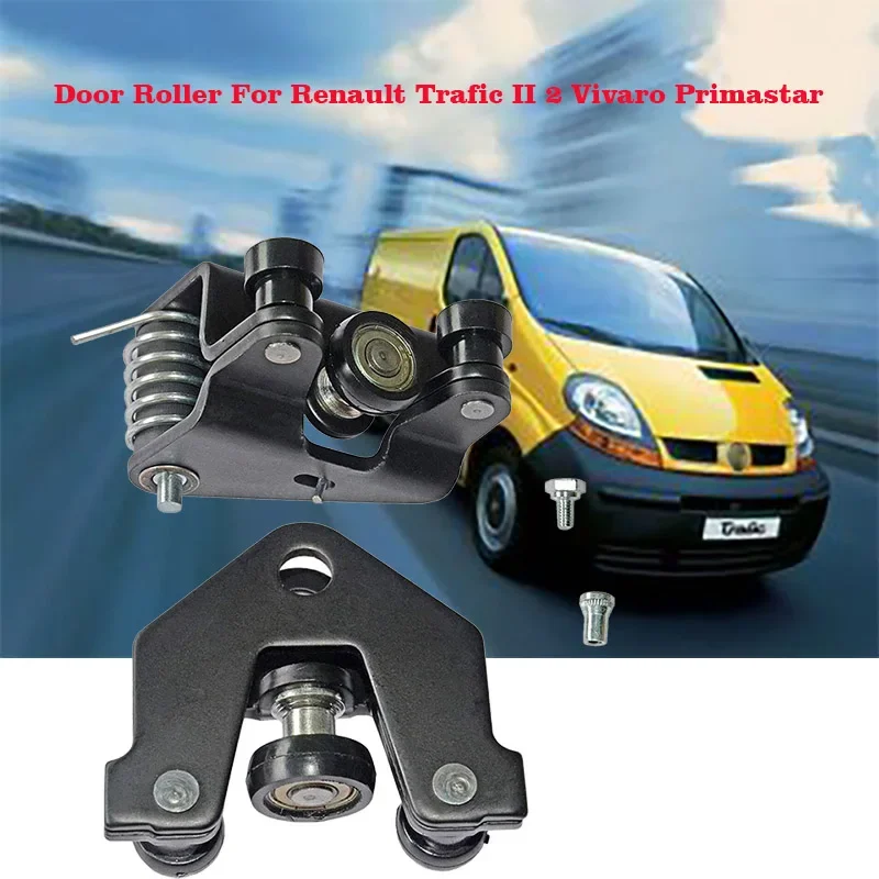 Rodillo de puerta corredera para Renault Trafic II 2 Vivaro Primastar 7700312372 , 7700312012