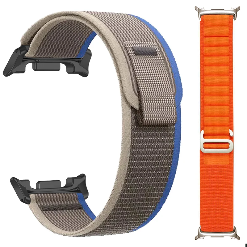 Nylon lusbanden voor Samsung Galaxy Watch 8 40 44 mm 8 klassieke 46 mm smartwatch horlogeband sportarmband voor Galaxy Watch 8 band