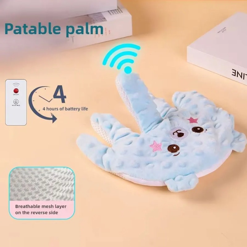 Bebé calmante palma acariciando dormir Dios vestido herramienta calmante bebé sueño automático acariciando dormir muñeca almohada